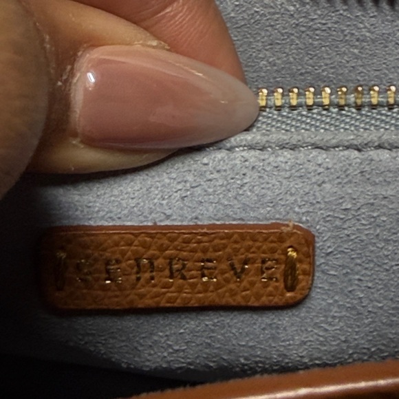 Senreve Aria Leather Belt Bag in Chestnut Brown - Picture 12 of 14